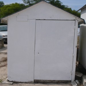 série photographique : cabane de plage au carré à port-manech