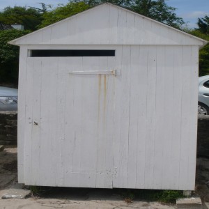 série photographique : cabane de plage au carré à port-manech