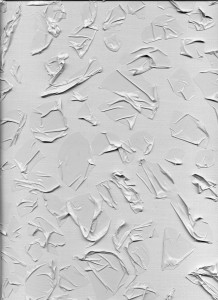 peaux de peinture blanche