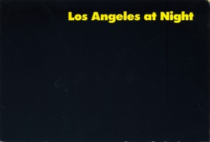 los angeles at night