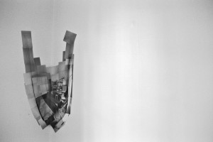 montage photographique in situ - appartement rue vulpian à paris - la chambre