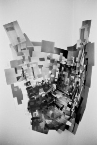 montage photographique in situ - appartement rue vulpian à paris - le salon