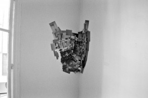 montage photographique in situ - appartement rue vulpian à paris - le salon