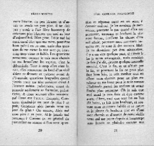 rature de samuel beckett - rature au flou