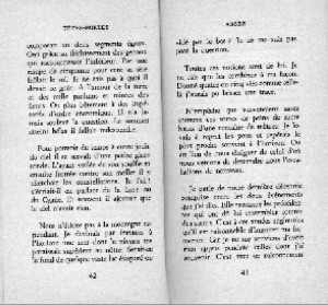 rature de samuel beckett - rature au flou