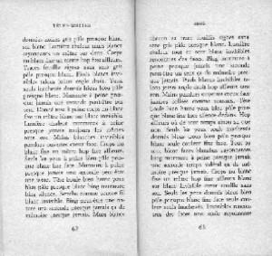 rature de samuel beckett - rature au flou