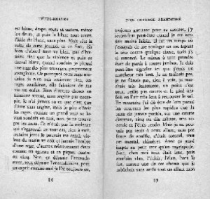 rature de samuel beckett - rature au flou