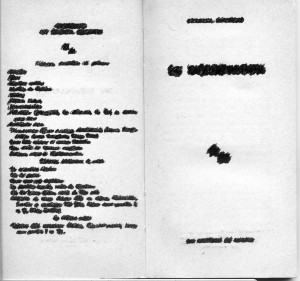 rature de samuel beckett - rature à la biffure