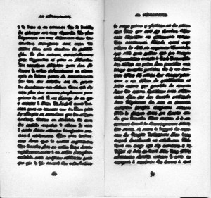 rature de samuel beckett - rature à la biffure