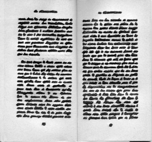 rature de samuel beckett - rature à la biffure