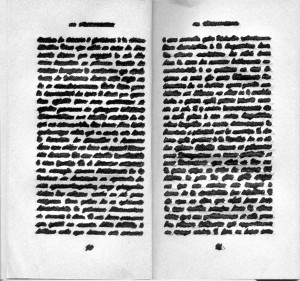 rature de samuel beckett - rature à la biffure