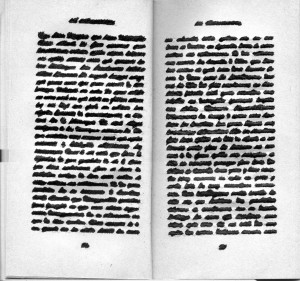 rature de samuel beckett - rature à la biffure