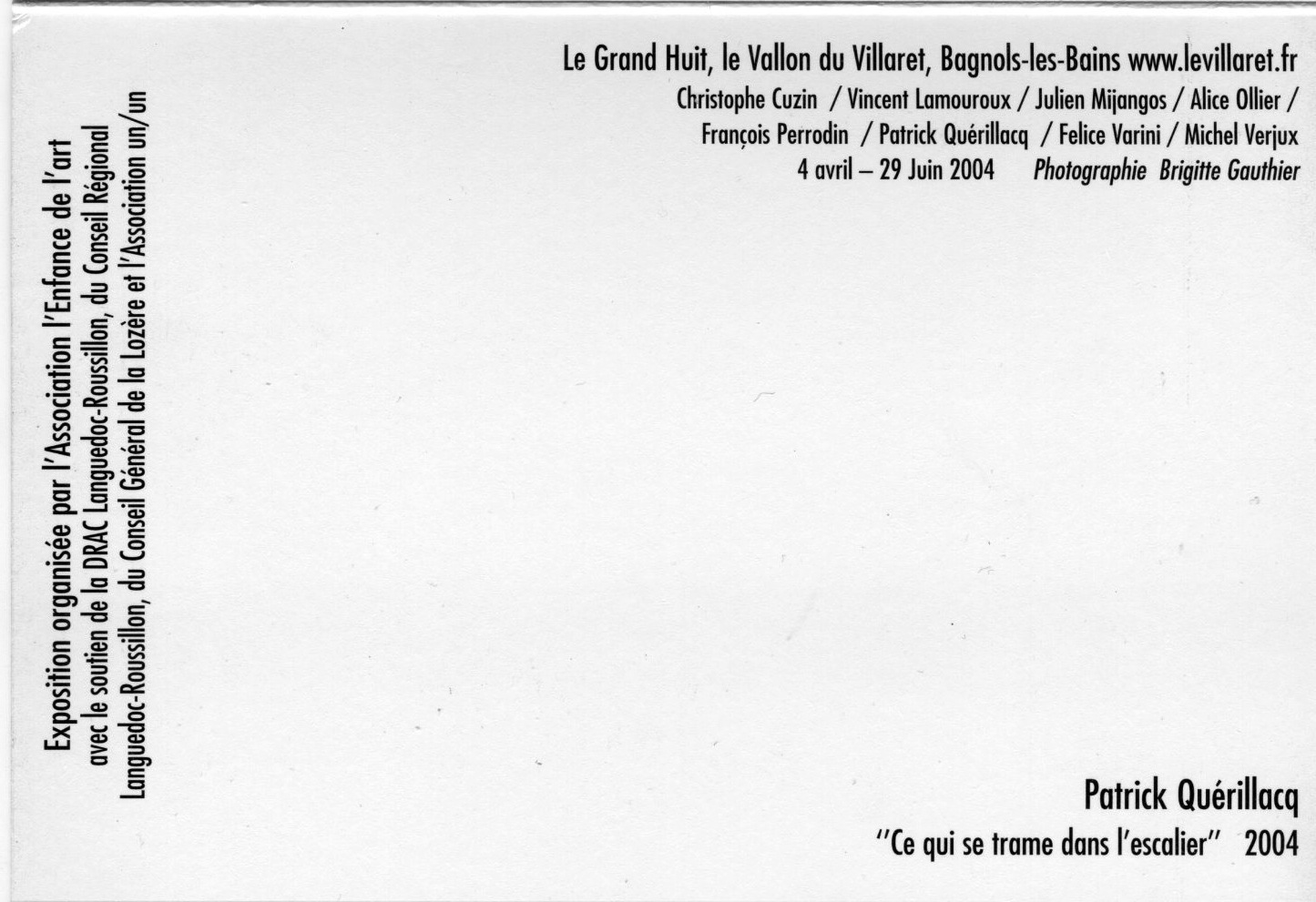 exposition au vallon du villaret - http://www.levallon.fr/lart-au-vallon/lart-dans-le-vallon/