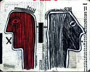 agenda dessiné : 2 et 1 avril 2014