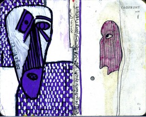 agenda dessiné : 2 et 1 mai 2014