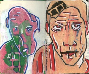 agenda dessiné : 2 et 1 octobre 2017