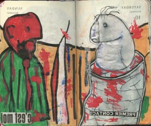 agenda dessiné : 11 et 10 décembre 2016