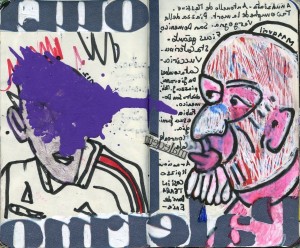 agenda dessiné : 12 et 11 avril 2017