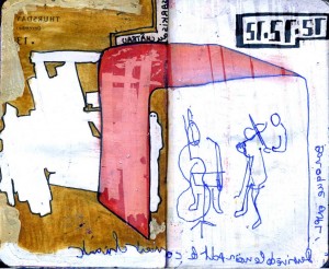 agenda dessiné : 13 et 12 décembre 2012