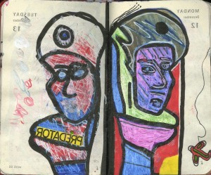 agenda dessiné : 13 et 12 décembre 2016