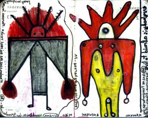 agenda dessiné : 13 et 12 février 2014