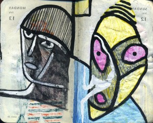 agenda dessiné : 13 et 12 juillet 2015