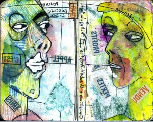 agenda dessiné : 13 et 12 mars 2014