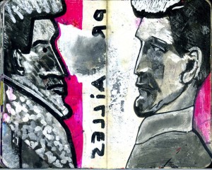 agenda dessiné : 14 et 13 août 2014