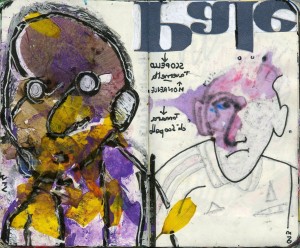 agenda dessiné : 14 et 13 avril 2017