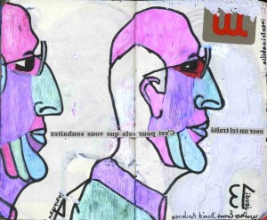 agenda dessiné : 14 et 13 juillet 2017