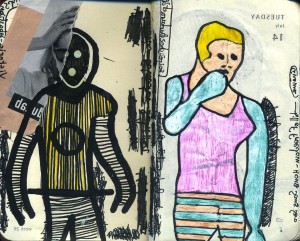 agenda dessiné : 15 et 14 juillet 2015