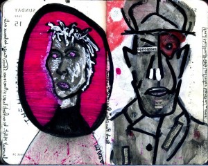 agenda dessiné : 15 et 14 juin 2014