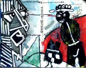 agenda dessiné : 15 et 14 mars 2014