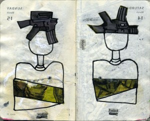 agenda dessiné : 15 et 14 mars 2015