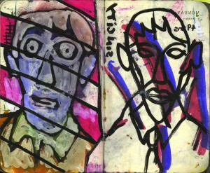 agenda dessiné : 15 et 14 septembre 2015