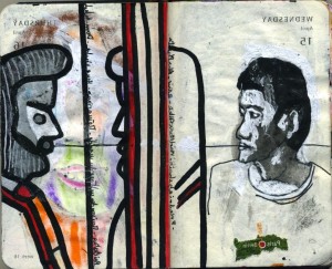 agenda dessiné : 16 et 15 avril 2015