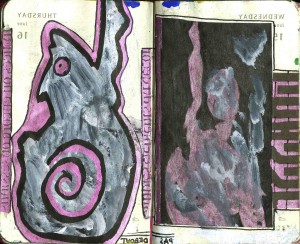 agenda dessiné : 16 et 15 juin 2016