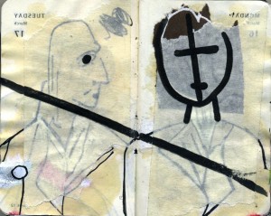 agenda dessiné : 17 et 16 mars 2015