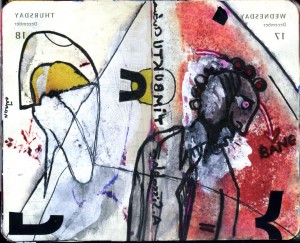 agenda dessiné : 18 et 17 décembre 2014