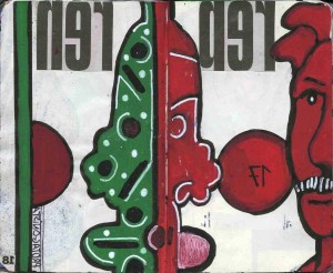 agenda dessiné : 18 et 17 juillet 2017