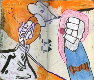 agenda dessiné : 18 et 17 octobre 2016