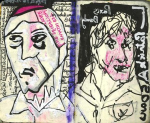 agenda dessiné : 19 et 18 juillet 2015