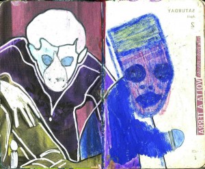 agenda dessiné : 3 et 2 avril 2016