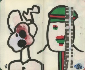 agenda dessiné : 3 et 2 décembre 2017