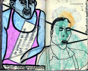 agenda dessiné : 3 et 2 juillet 2014