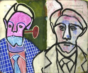 agenda dessiné : 3 et 2 septembre 2015