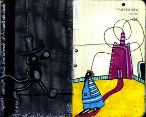 agenda dessiné : 21 et 20 février 2013