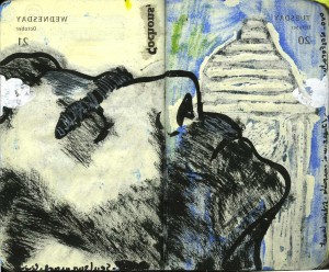 agenda dessiné : 21 et 20 octobre 2015