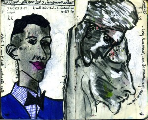 agenda dessiné : 22 et 21 août 2013