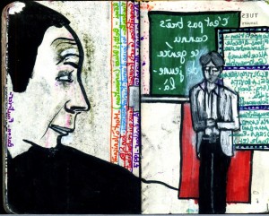 agenda dessiné : 22 et 21 janvier 2014